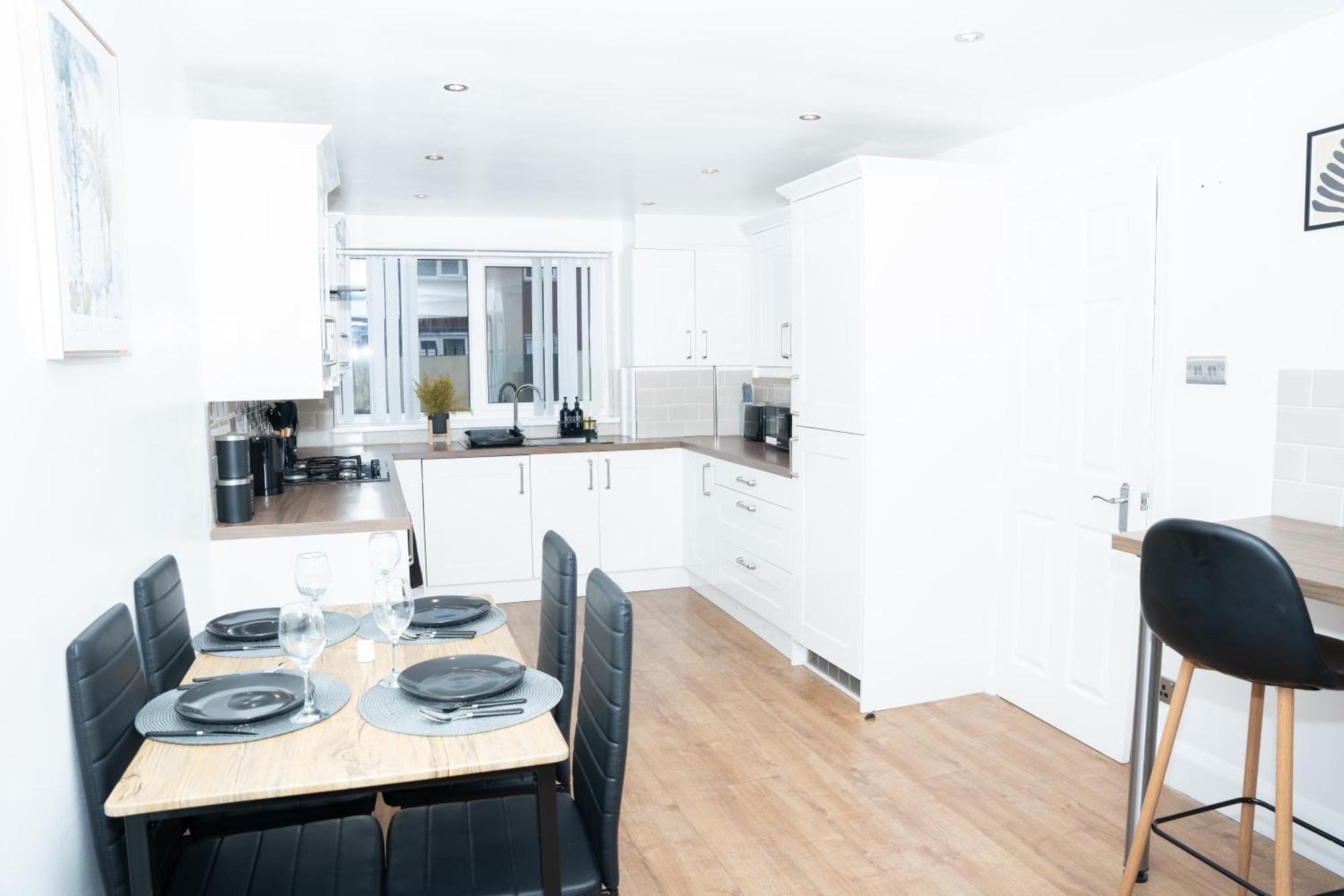 Вілла Stylish 3 Bed House With Free Parking Лідс Екстер'єр фото